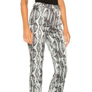 I.AM.GIA Slater Pant Snakeskin High Waist Size Small Revolve